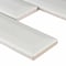 Msi Whisper White Beveled 12 In. X 12 In. X 10 Mm Ceramic Mesh-Mounted Mosaic Wall Tile, 10PK ZOR-MD-0162 - alternate 2